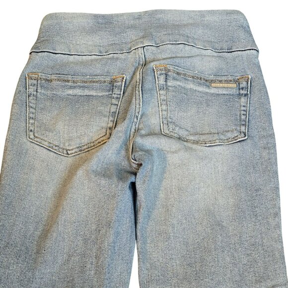 Rock & Republic Pull-on Jeans Denim Fever Womens Size 2 Tall Light Wash jj3764 - Picture 8 of 10